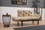 Atelier Del Sofa Nitta - Sofá-Cama de 2 Plazas en Crema